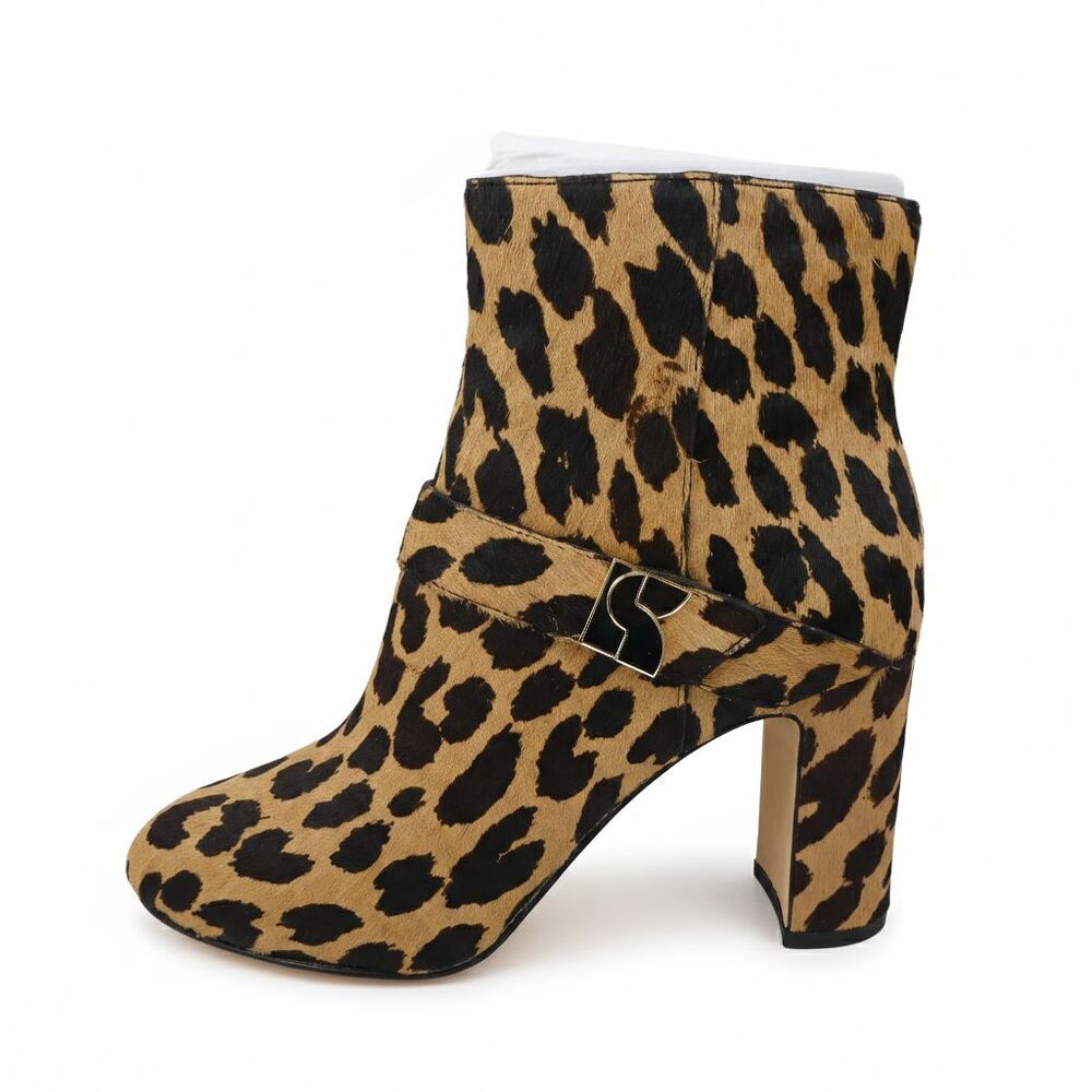 Kate Spade New York Women's Size US 5.5 M Animal Print Holly Ankle Boots Brown